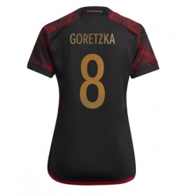 Goedkope Duitsland Leon Goretzka 8 Dames Uitshirt World Cup 2022